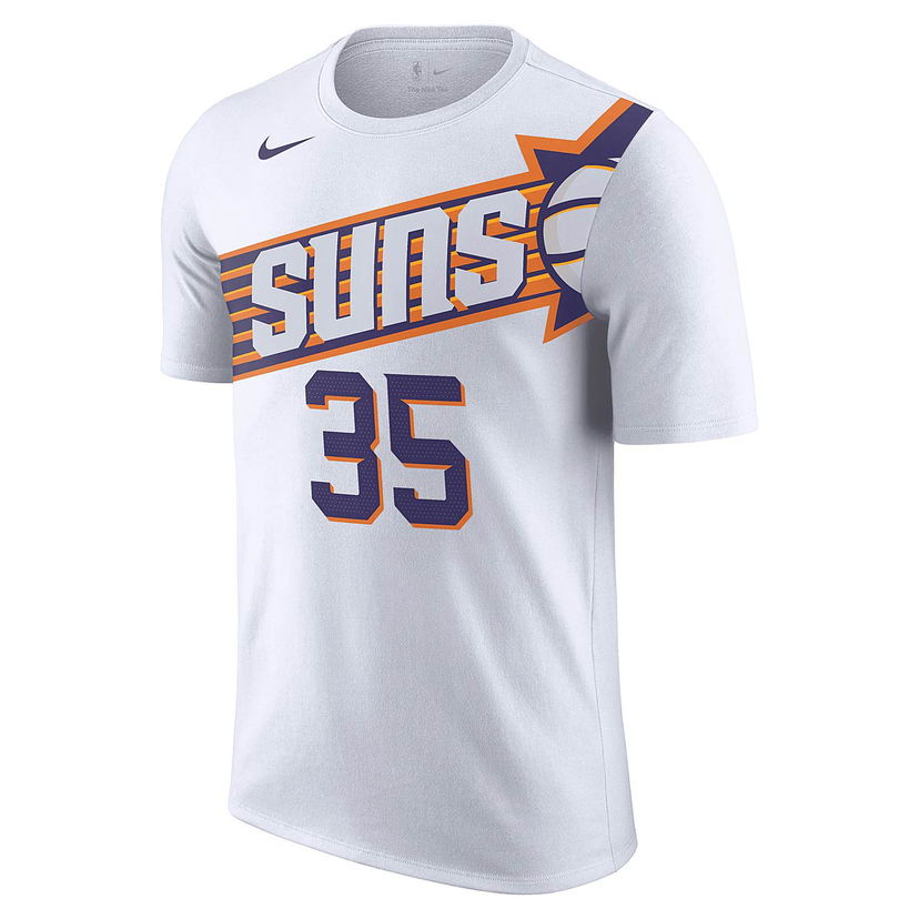 T-shirt Nike NBA PHOENIX SUNS ASOSSIATION N&N T-SHIRT KEVIN DURANT, WHITE/(DURANT KEVIN) Vit | FD9807-101