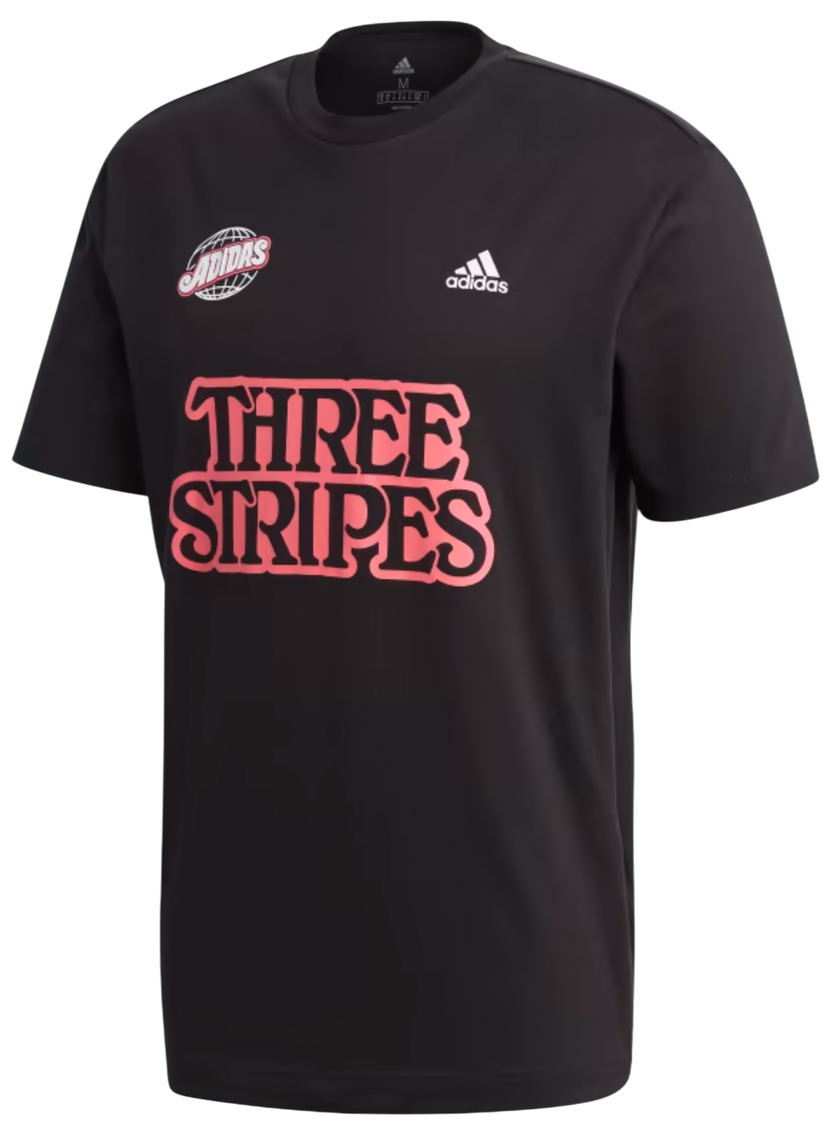 T-shirt adidas Performance Sportswear Athletics Lucky 8 Graphic T-Shirt Svart | ge4653