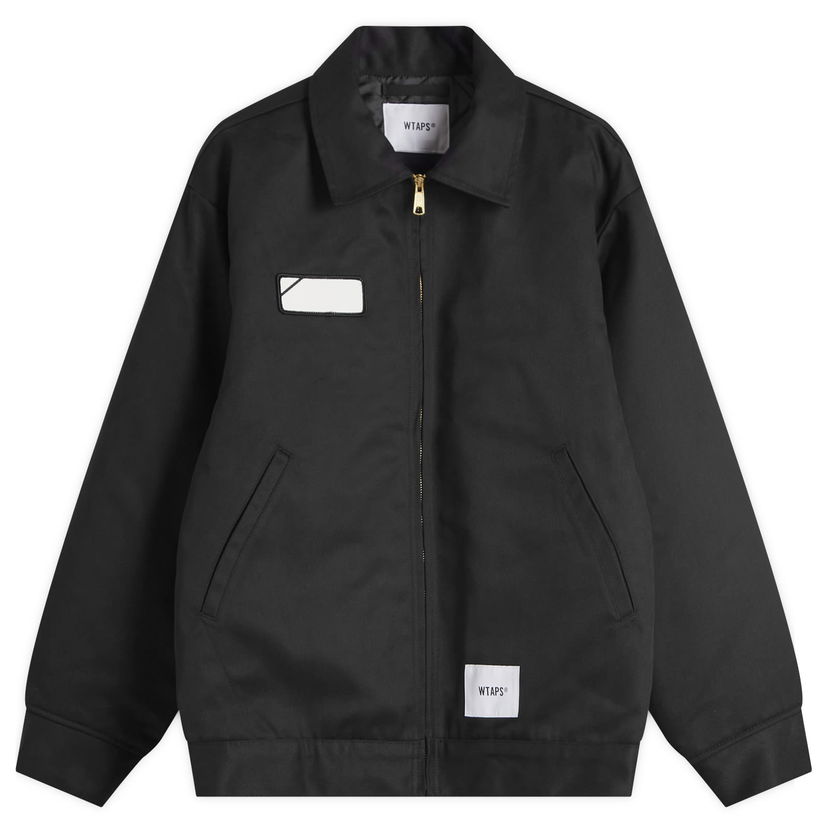 Jacka WTAPS Quilted Work Jacket Svart | 242WVDT-JKM05-BLK