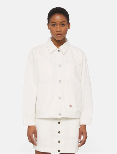 Jacka Dickies Herndon Jacket Vit | 0A4YQT, 0