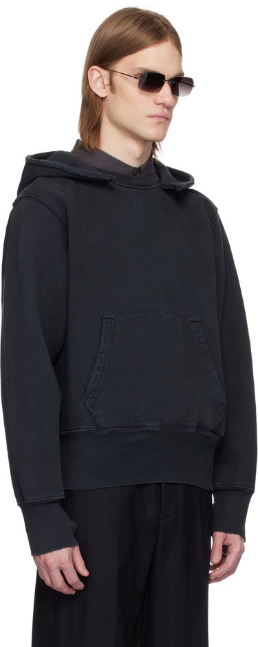 Sweatshirt OUR LEGACY Our Legacy Relic Hoodie Svart | M2256RPB, 1