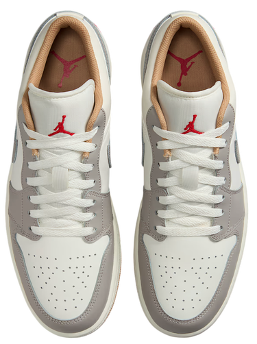Sneakers och skor Jordan Jordan 1 Low Beige | 553558-169, 4