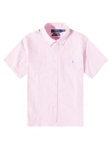 Skjorta Polo by Ralph Lauren Seersucker Rosa | 710906574001