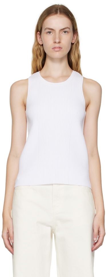 Linne We11done We11done Racer Back Tank Top Vit | WD-KT3-22-603-W-WH, 0