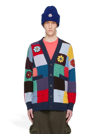 Sweater Moncler X JW Anderson Patchwork Flerfärgad | I109E9B00001M2726