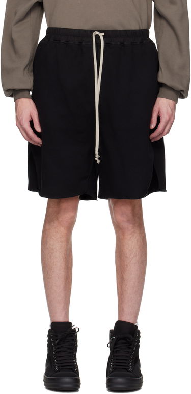Shorts Rick Owens Rick Owens DRKSHDW Hollywood Long Boxers Shorts Svart | DU01E3383 F, 0