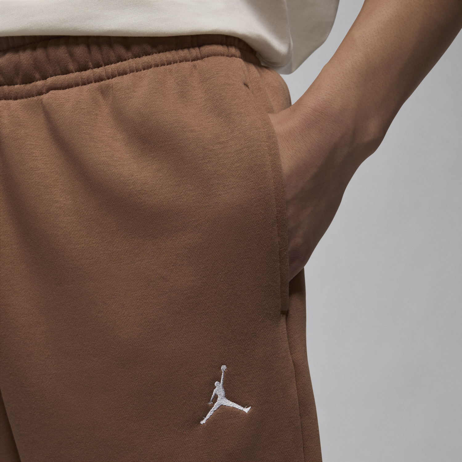 Träningsbyxor Jordan Brooklyn Fleece Sweatpants Brun | FV7277-223, 1