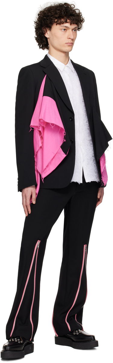 Jacka Comme des Garçons Comme des Garçons Homme Plus Gabardine Blazer with Draped Detail Svart | PO-J054-051, 3