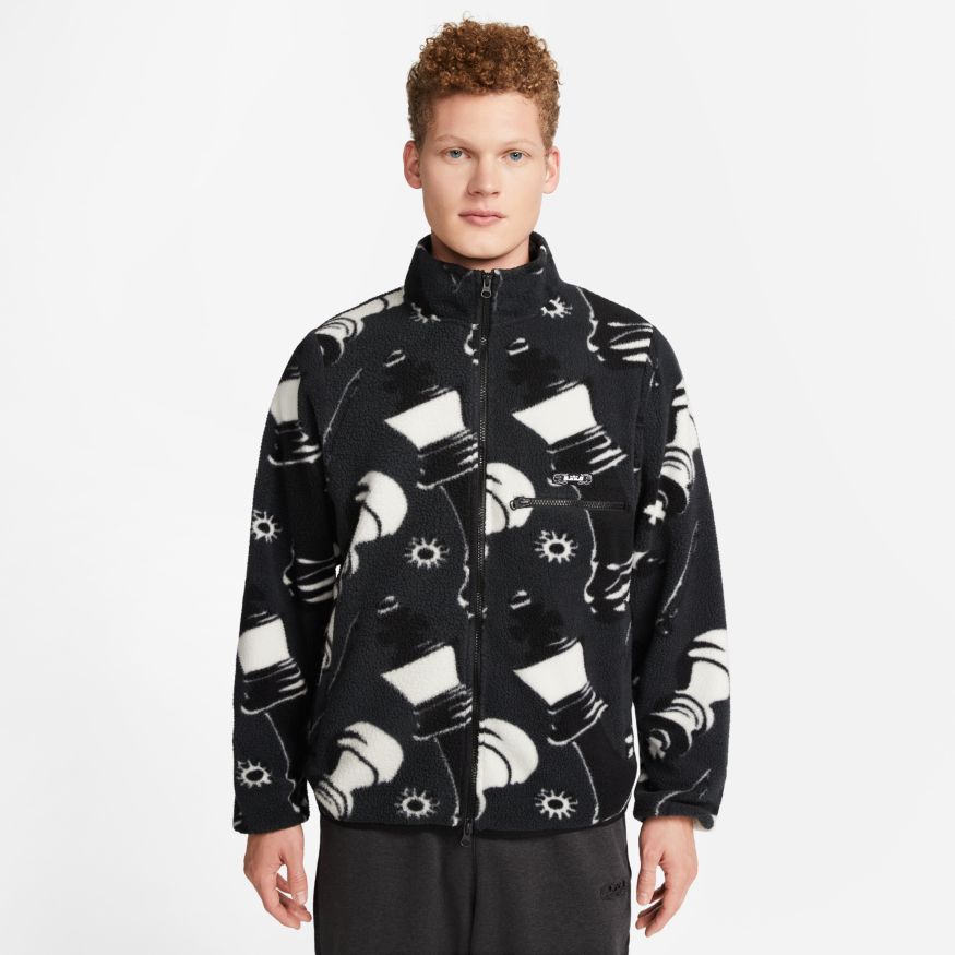 Jacka Nike LeBron Full-Zip Basketball Jacket Svart | DQ6126-070, 1