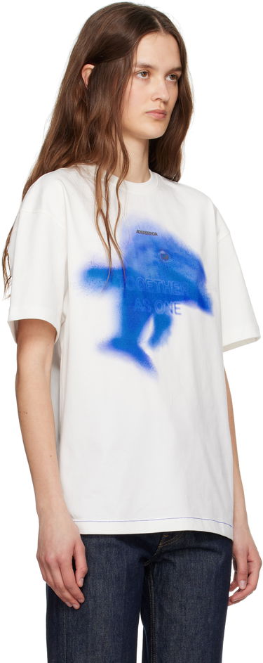 T-shirt ADER ERROR ADER error Together As One Graphic T-Shirt Vit | BO01SSTS0105OW, 4