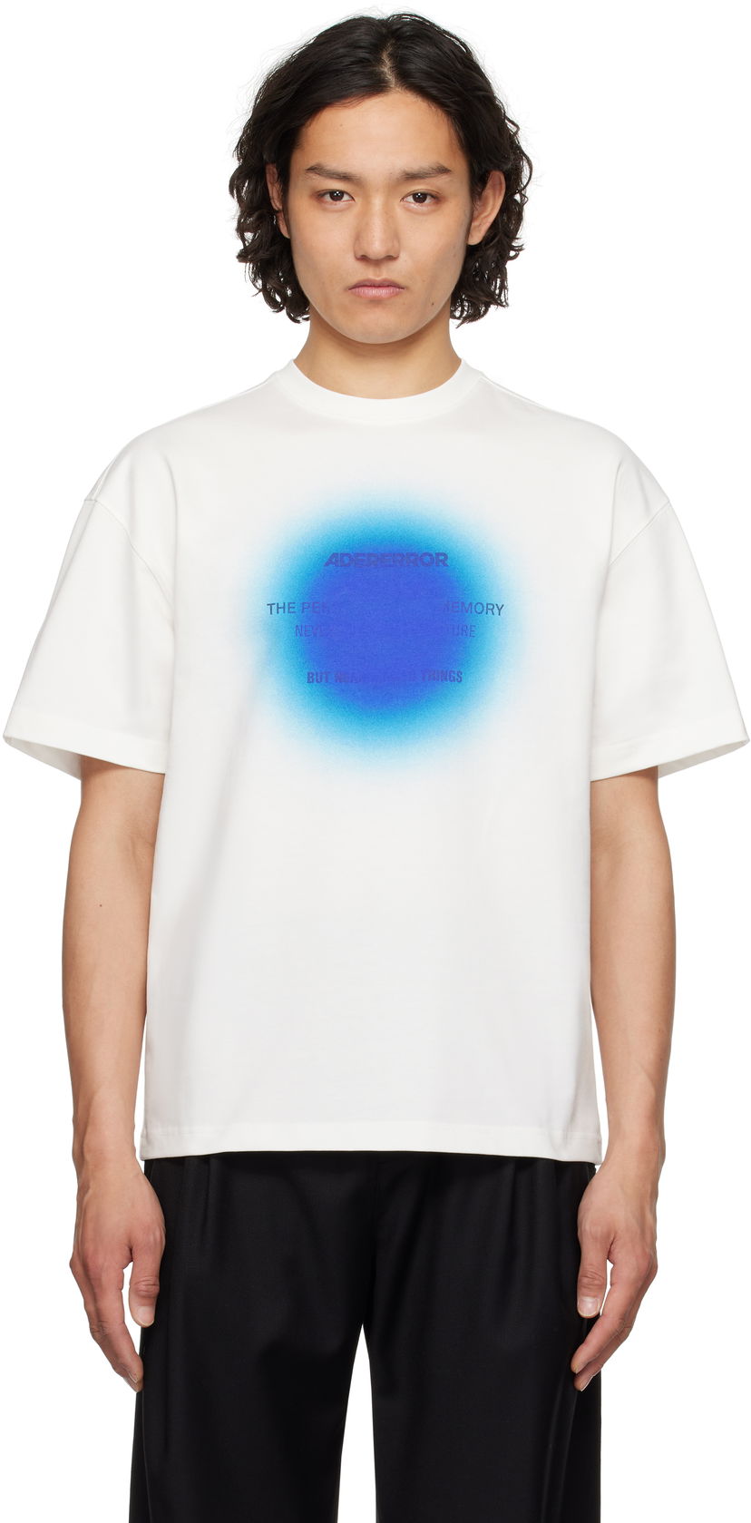 T-shirt ADER ERROR ADER error Eternity Product T-Shirt Vit | BO01SSTS0112BL