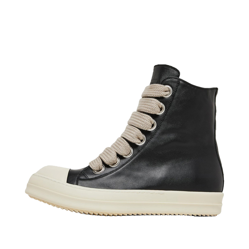 Sneakers och skor Rick Owens Fogachine High Black Milk Svart | RU01B1890 LPOW1 9111