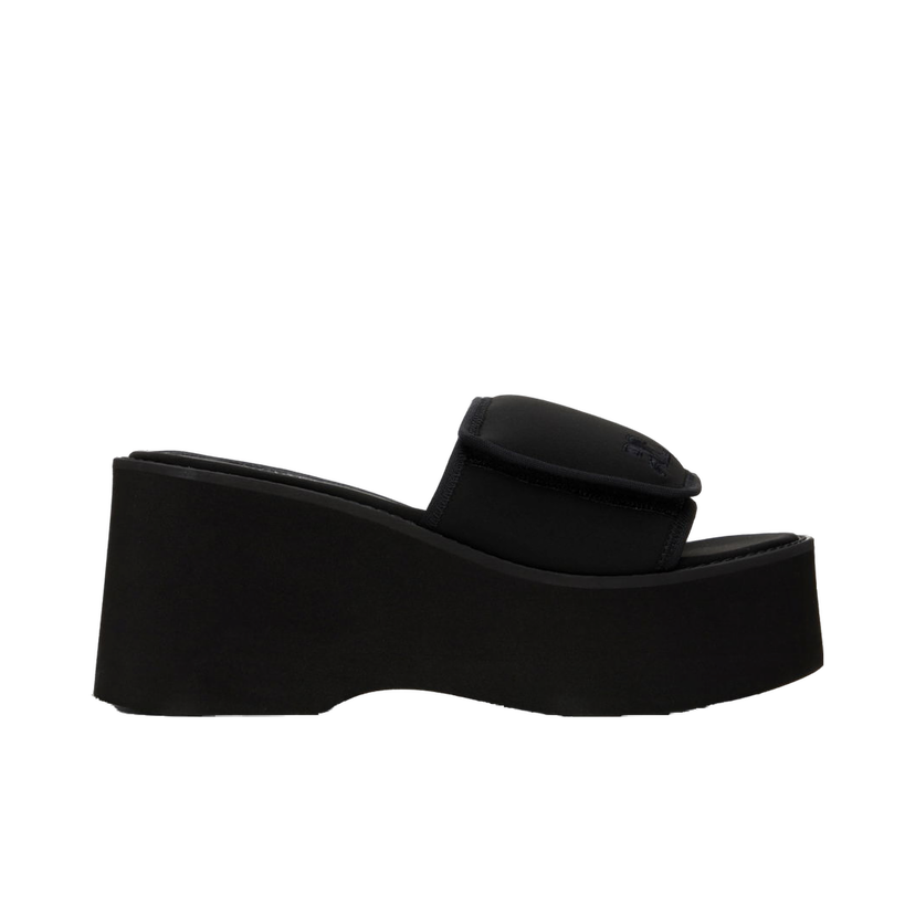 Sneakers och skor Courrèges Scuba Wave Platform Sandals Svart | 124SSD007NE0005