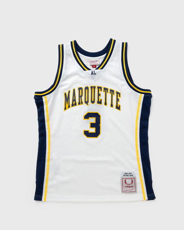 Jersey Mitchell & Ness NCAA SWINGMAN JERSEY MARQUETTE 2002-03 DWYANE WADE #3 Vit | SMJY6225-MAU02DWAWHIT, 0