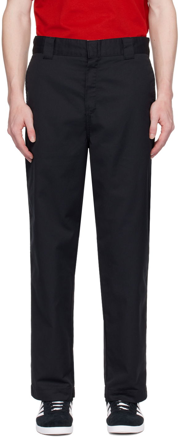 Byxor Carhartt WIP Black Craft Workwear Pants Svart | I027965