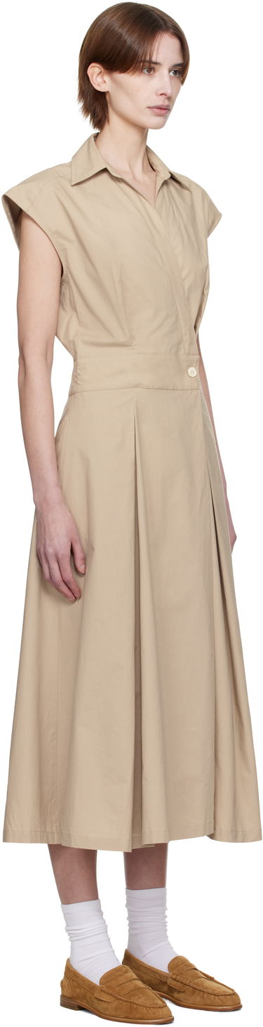 Klä A.P.C. A.P.C. Athena Midi Dress Svart | COEVD-F35149, 4
