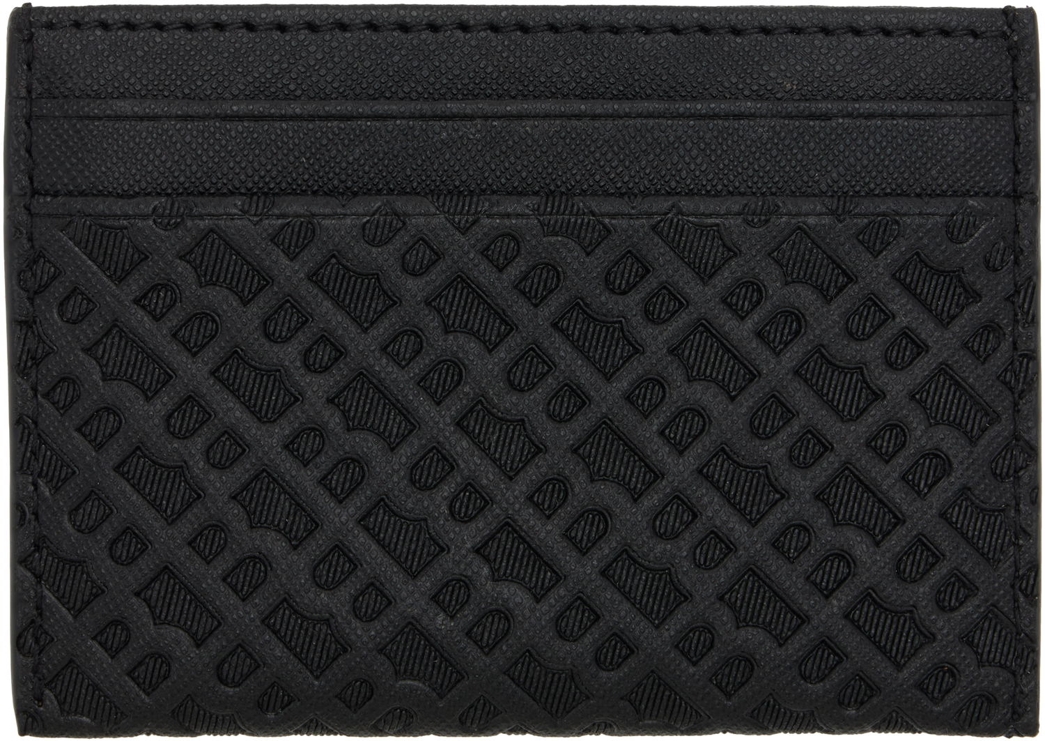 Plånbok BOSS Embossed-Logo Card Holder Svart | 50548817, 1