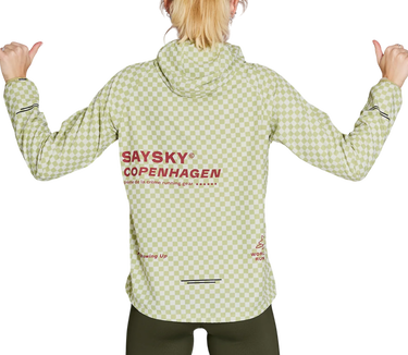 Vindjacka Saysky Saysky Checker Pace Hooded Jacket Grön | nwrja21c1034, 1
