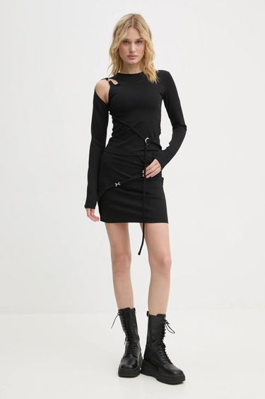 Kjol HELIOT EMIL Cutout Detail Mini Skirt Svart | AW24.W.12.042.BLK01, 1
