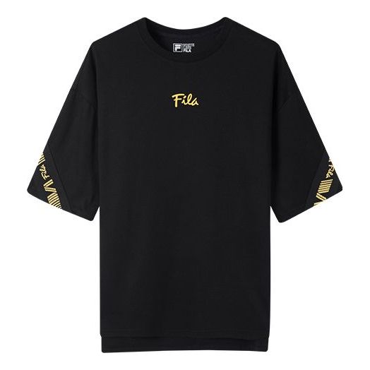 T-shirt FILA Loose Short Sleeve T-Shirt Svart | F11M938126F-BK