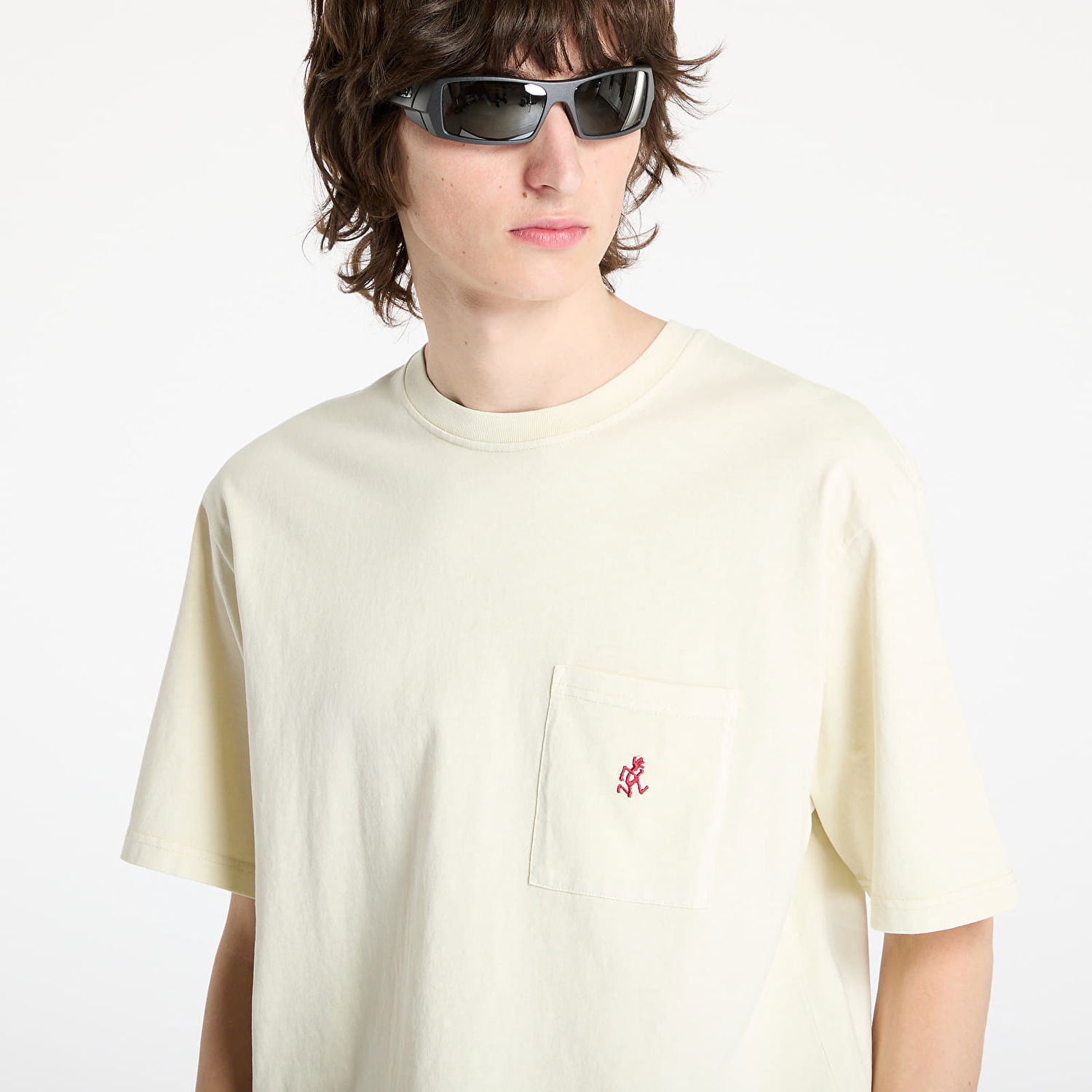 T-shirt GRAMICCI Gramicci One Point Tee Beige | G304-OGJ-PG NATURAL PIGMENT, 1