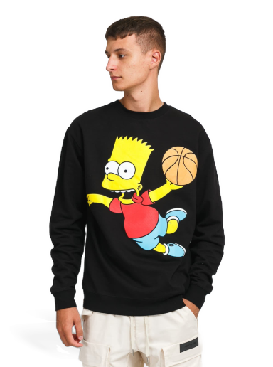 Sweatshirt MARKET The Simpsons Air Bart Crewneck Svart | CTM1960082 / 0001