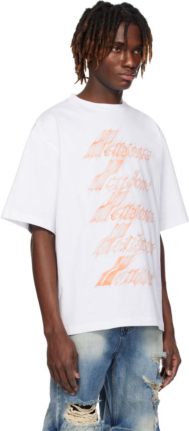 T-shirt We11done We11done Spark Logo T-Shirt Vit | WD-TT0-25-751-U-WH, 1