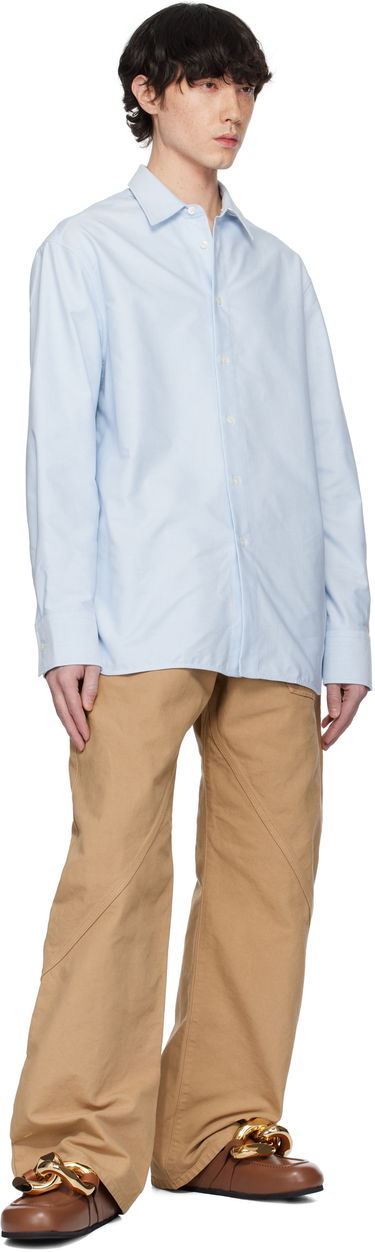 Byxor JW Anderson JW Anderson Twisted Workwear Trousers Beige | TR0405-PG1744, 3