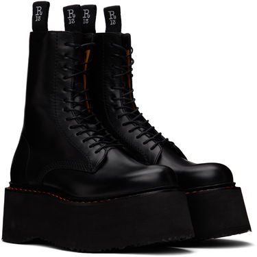 Kläder R13 R13 Double Stack Platform Boots Svart | R13WS026-S001A, 3