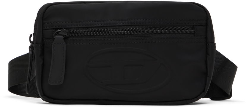Midjeväska Diesel Diesel Embossed-Logo Belt Bag Svart | J01926