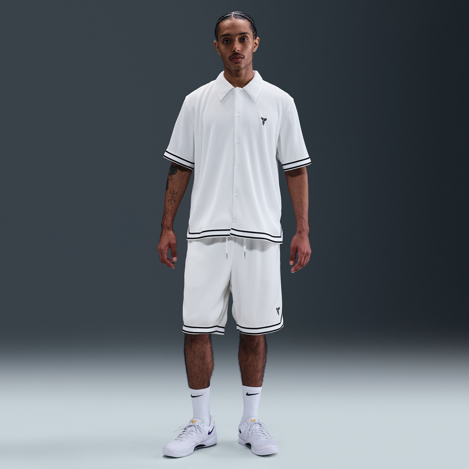 Träningsoverall Nike Kobe Pleated Basketball Shorts Vit | HV9988-100, 0