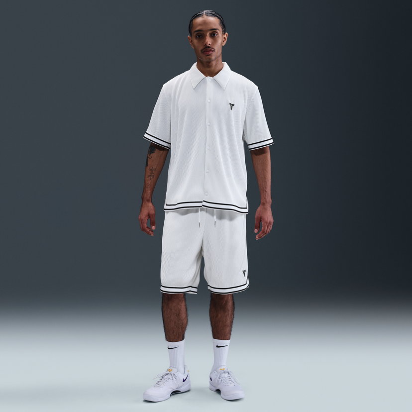 Träningsoverall Nike Kobe Pleated Basketball Shorts Vit | HV9988-100