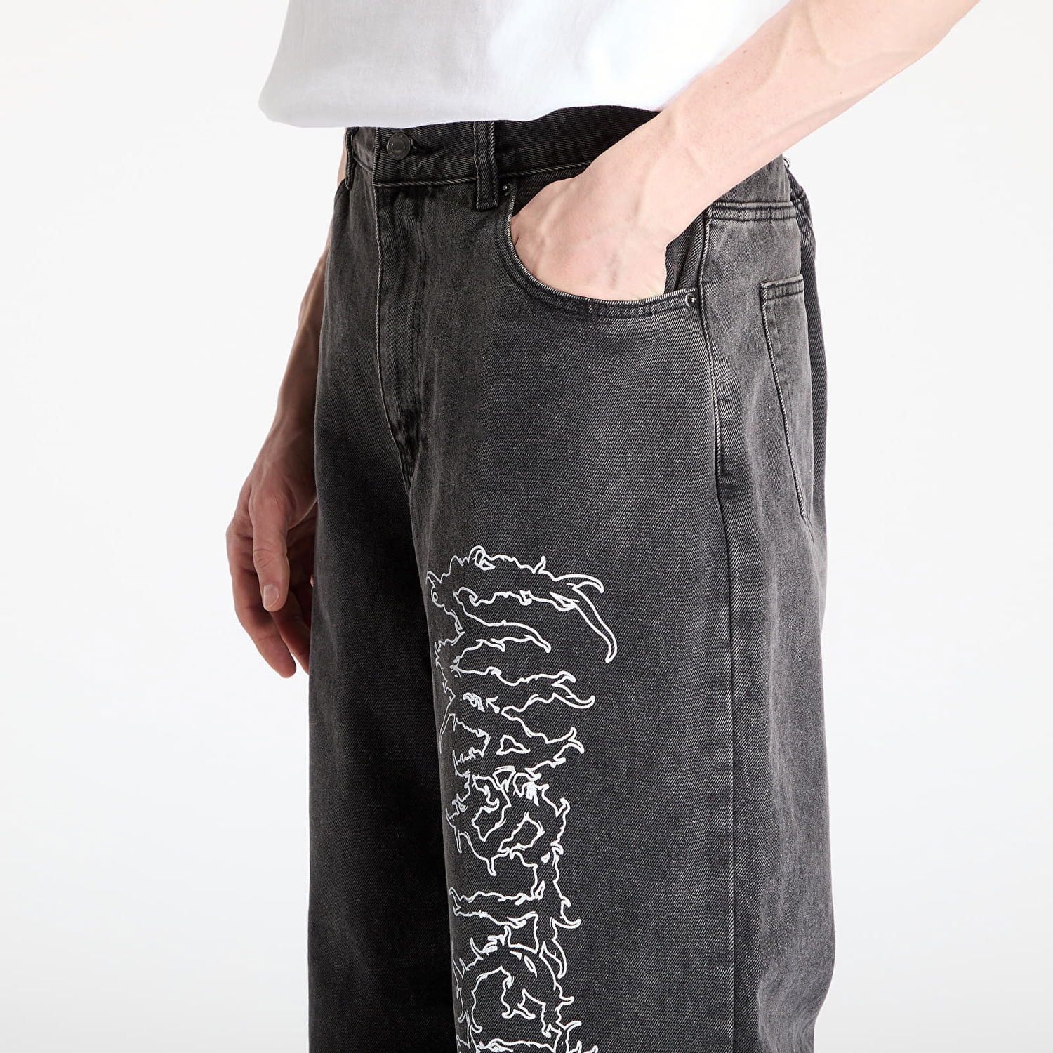 Jeans Wasted Paris Wasted Paris Varg Casper Jeans Svart | WP_000281, 1