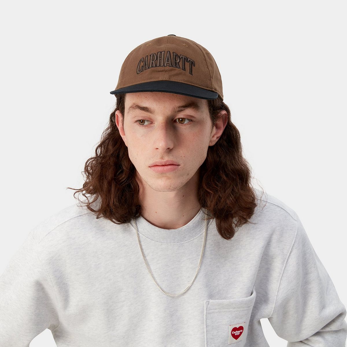 Keps Carhartt WIP Preston Cap Brun | I032483_1QB_XX, 0