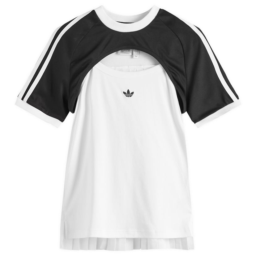 T-shirt adidas Originals Women's Originals R3CD Cali Shrug T-Shirt, Size Large Vit | JZ6784