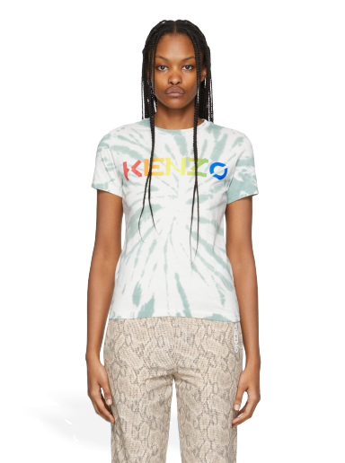 T-shirt KENZO Cotton T-Shirt Grön | FC52TS8544SA