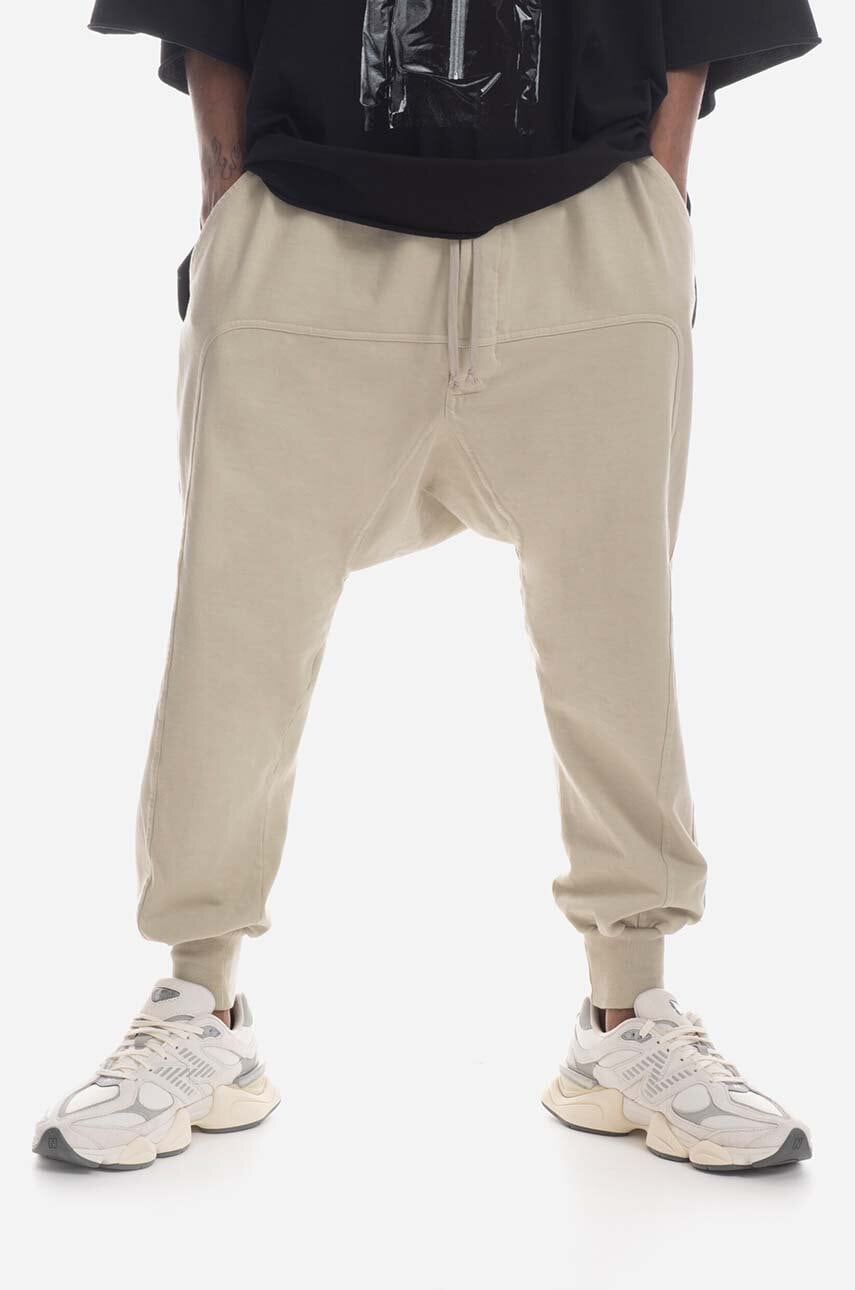 Träningsbyxor Rick Owens DRKSHDW  Drawstring Vit | DU01C6395 RIG, 1