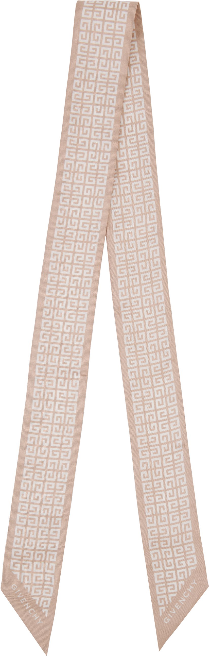Halsduk Givenchy Silk Scarf Beige | BG00AXG002053