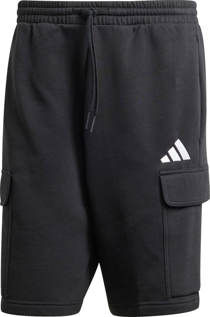 Shorts adidas Originals Essentials Feelcozy Fleece Cargo Shorts Svart | je3869
