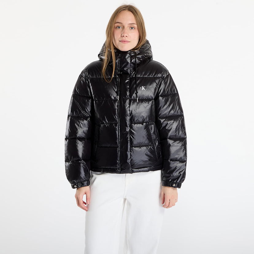 Pufferjacka CALVIN KLEIN Shine Puffer Jacket Svart | LV047D505G UB1