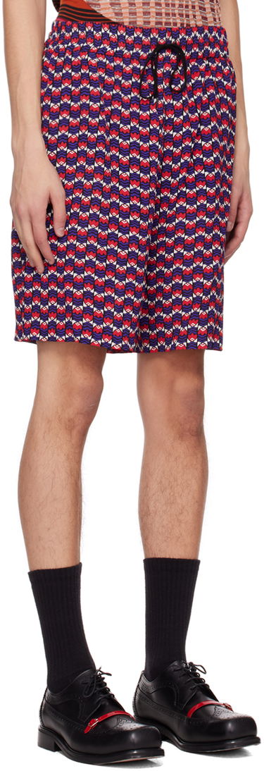Shorts Anna Sui Exclusive Print Shorts Röd | M1023C40, 1