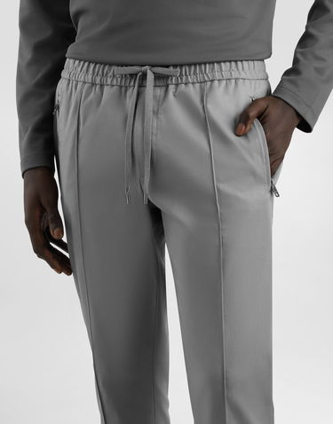 Byxor Dolce & Gabbana Dolce & Gabbana Cotton Gabardine Jogging Trousers Grå | GYACEZFUFNVN0493, 3
