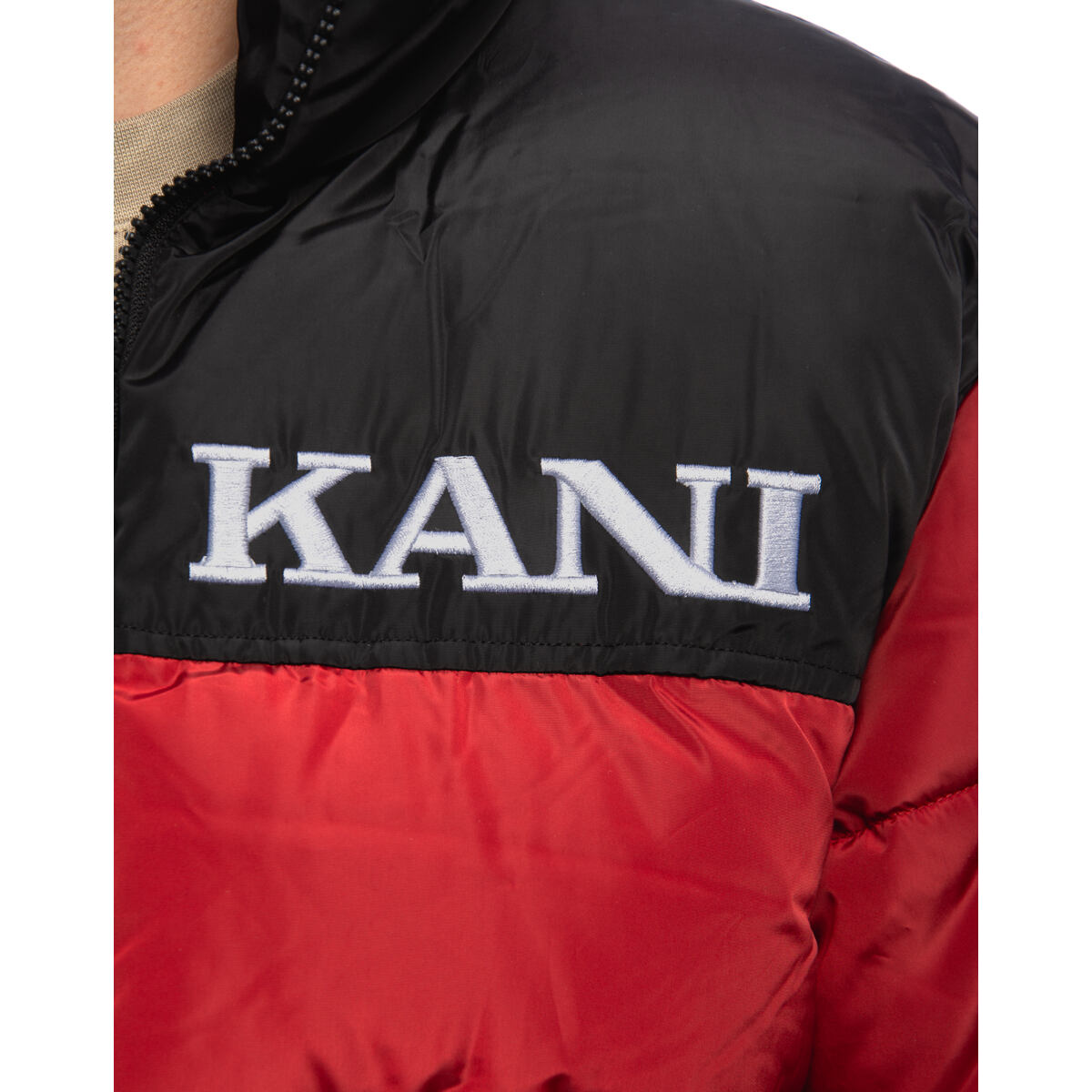 Pufferjacka Karl Kani Karl Kani Retro Essential Puffer Jacket Röd | PD00007603, 1