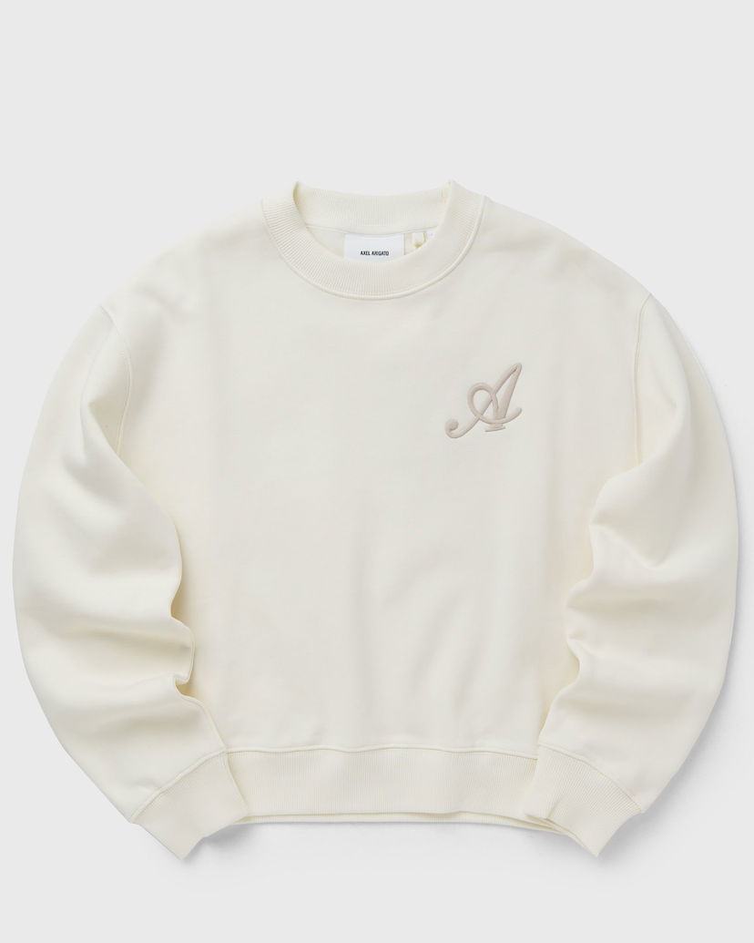 Sweatshirt AXEL ARIGATO Strand Embroidered Sweatshirt Vit | A2839001