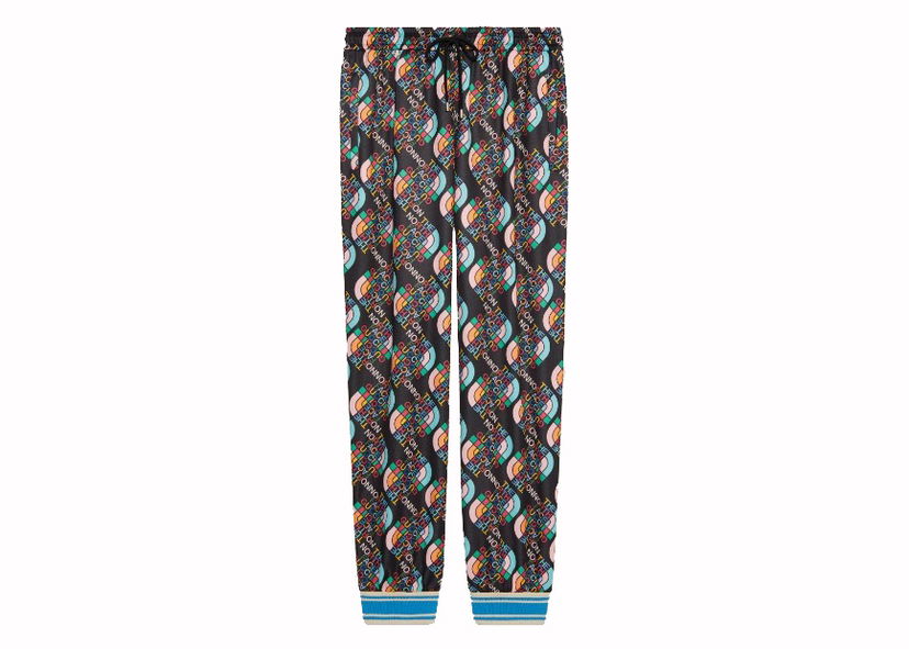 Byxor Gucci The North Face x Jogging Pants Black/Multicolor Svart | 675551 XJDWY 1072