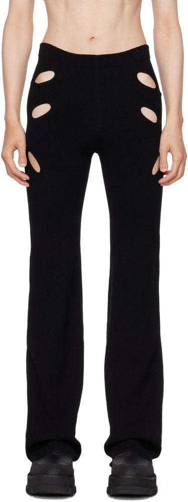 Damasker Dion Lee Slit Detail Trousers Svart | C7133P22, 0
