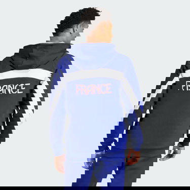 Sweatshirt adidas Performance Team France Full-Zip Blå | IS5083, 4