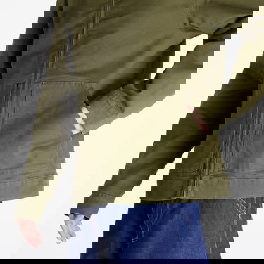 Jacka Tommy Hilfiger Tommy Jeans Regular Cotton Jacket Grön | DM0DM18696 MR1, 1