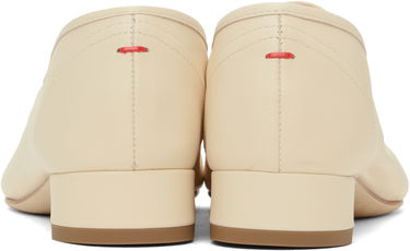 Skovård Aeyde Aeyde Pippa Leather Ballerina Flats Beige | A11-FL-GLVR25RO126-SS25-100-007, 1