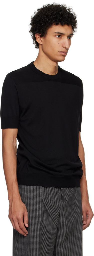 T-shirt Jil Sander Jil Sander Virgin Wool T-Shirt Svart | J22GC0104_J14610, 1